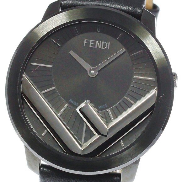 FENDI Runaway 71000L Black Dial Quartz Men's Watch_767472 - Picture 1 of 5